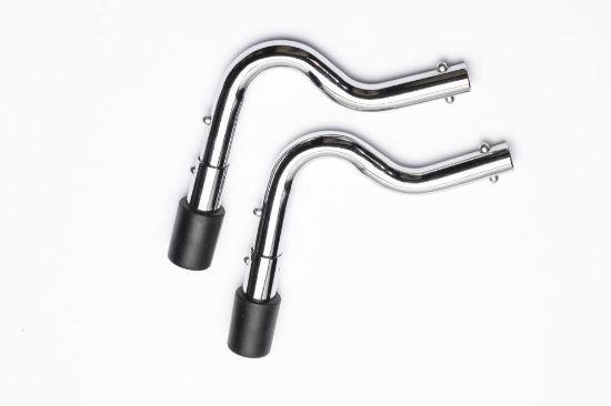 Picture of Rear Chrome Anti-Tipper w/o Wheels